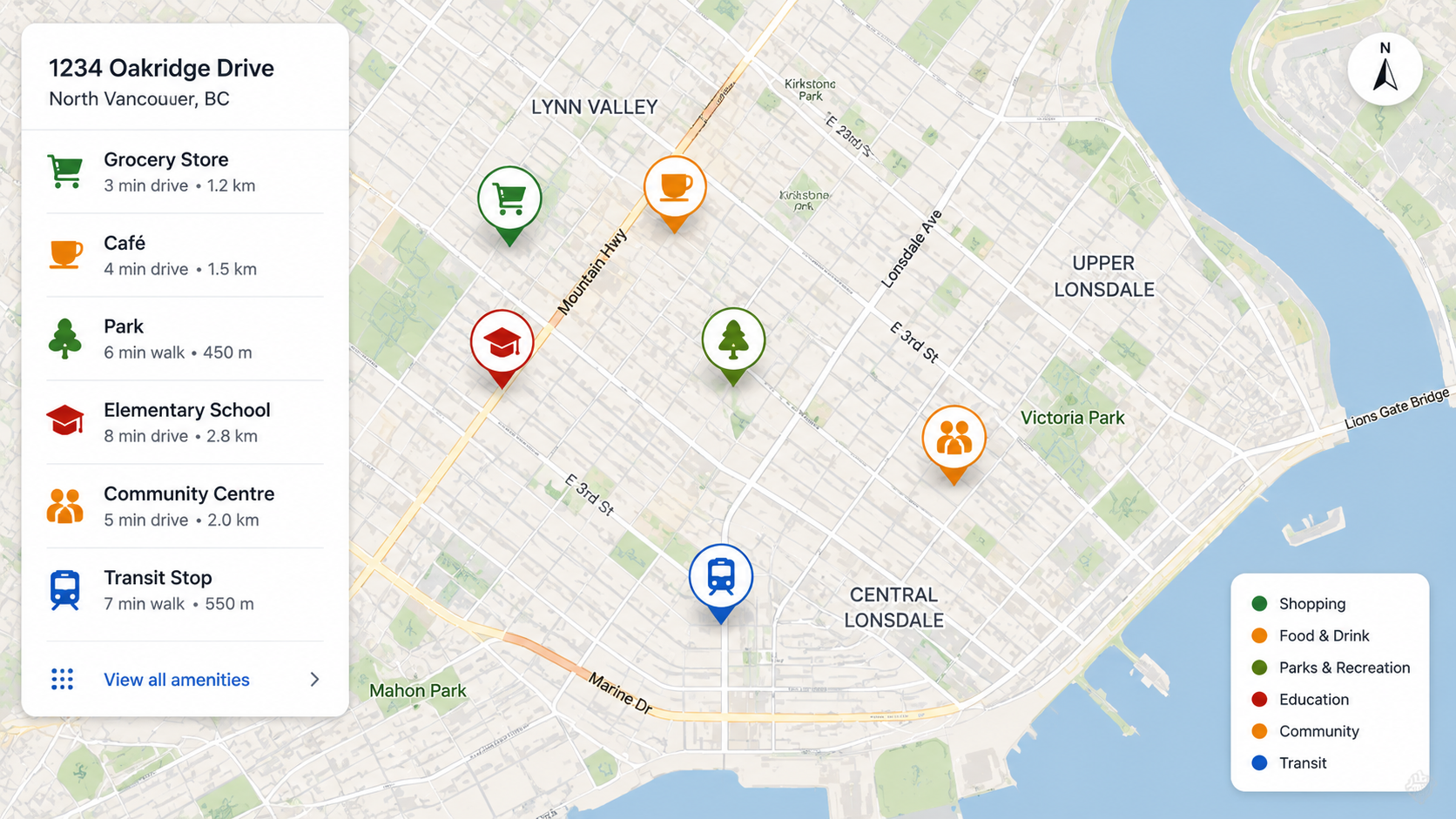 Preview image for Neighbourhood Amenity Maps